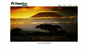 Cleanstarventures.com thumbnail