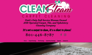 Cleansteamcarpetcleaning.com thumbnail