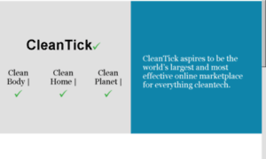 Cleantick.com thumbnail
