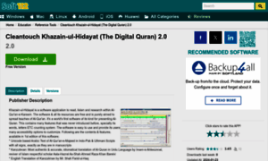 Cleantouch-khazain-ul-hidayat-e-quran-ul-kareem.soft112.com thumbnail