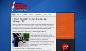 Cleantouchcarpetservices.com thumbnail
