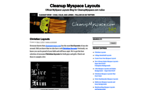 Cleanupmyspacelayouts.wordpress.com thumbnail