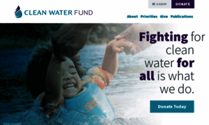 Cleanwaterfund.org thumbnail