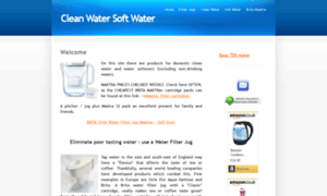 Cleanwatersoftwater.com thumbnail