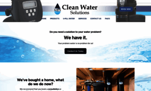 Cleanwatersolutions.ca thumbnail