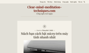 Clear-mind-meditation-techniques.com thumbnail