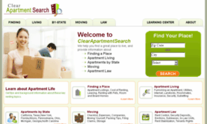 Clearapartmentsearch.com thumbnail