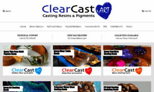 Clearcastresins.co.uk thumbnail