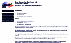 Clearcomputersolutions.com thumbnail
