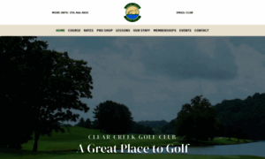 Clearcreekgolfclub.net thumbnail