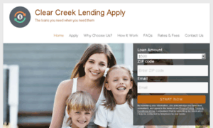 Clearcreeklendingapply.com thumbnail