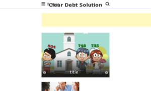 Cleardebtsolution.com thumbnail