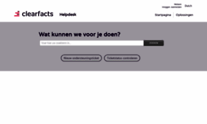 Clearfacts.freshdesk.com thumbnail