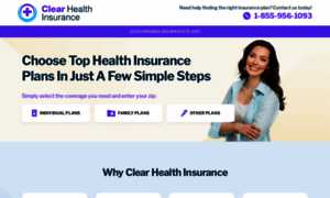 Clearhealthinsurance.com thumbnail