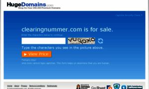 Clearingnummer.com thumbnail