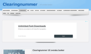 Clearingnummer.info thumbnail