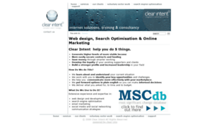Clearintent.co.uk thumbnail