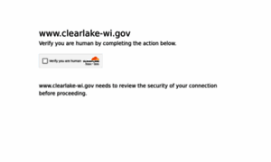 Clearlake-wi.gov thumbnail