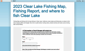 Clearlakecaliforniafishinfo.blogspot.com thumbnail