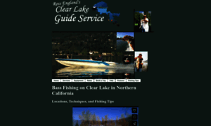 Clearlakeguideservice.com thumbnail