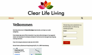 Clearlifeliving.dk thumbnail