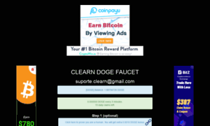 Clearn-doge-faucet.cf thumbnail