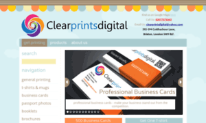 Clearprintsdigitalco.ipage.com thumbnail