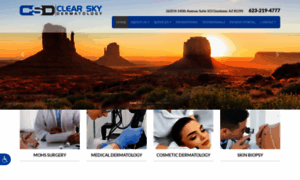 Clearskydermatology.com thumbnail