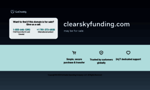 Clearskyfunding.com thumbnail