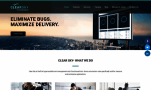 Clearskytestautomation.com thumbnail