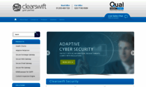 Clearswift-security.co.uk thumbnail