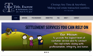 Cleartitleescrow.com thumbnail