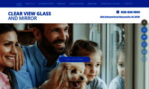 Clearviewglassandmirrornc.com thumbnail