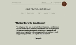 Clearviewleathercare.com thumbnail