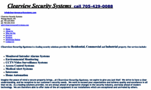 Clearviewsecuritysystems.com thumbnail