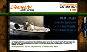 Clearwaterboatrentals.com thumbnail