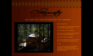 Clearwatercabinrental.com thumbnail