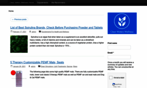 Clearwaterswellness.com thumbnail