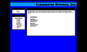 Clearwatersystemsinc.com thumbnail