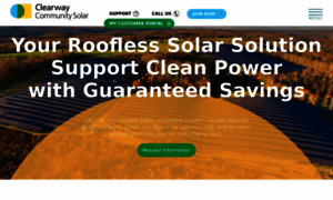 Clearwaycommunitysolar.com thumbnail