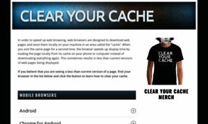 Clearyourcache.com thumbnail
