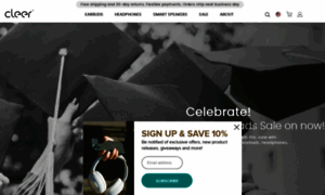 Cleeraudio.com thumbnail