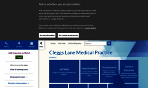 Cleggslanepractice.nhs.uk thumbnail