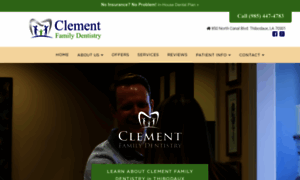 Clementdental.com thumbnail