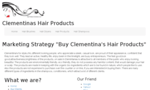 Clementinashairproducts.com thumbnail