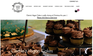 Clemievegancake.com thumbnail