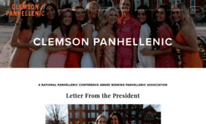 Clemsonpanhellenic.com thumbnail