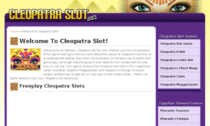Cleopatraslot.co.uk thumbnail