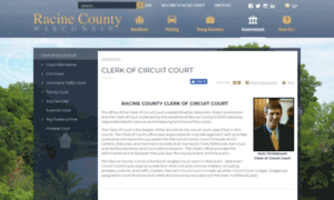 Clerkofcircuitcourt.racineco.com thumbnail