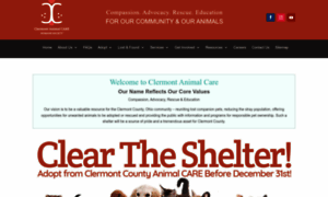 Clermontanimalcare.org thumbnail